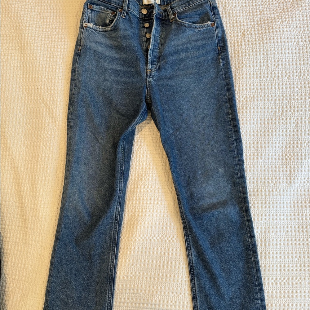 Agolde Riley Crop Jeans Size 26
